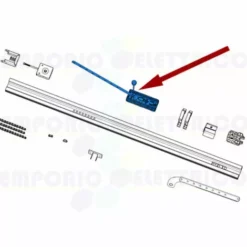 Came Pièce Détachée Patin De Coulissement V6000 119rie175 -CAME Soldes Boutique 30351817 3