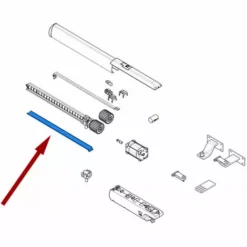 Came Pièce Détachée 5p. Protection Plaque Ati5 88001-0221