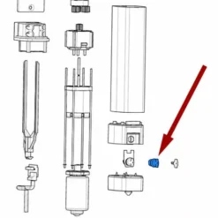 Came Pièce Détachée Cylindre Serrure G2500 G4000 Stylo-me 119rig213