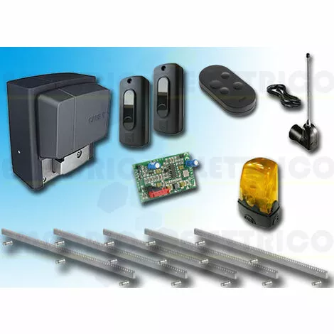 Came Kit Automation 801ms-0030 + 5 Mt Crémaillère Zinguée Empu2313cremz5 2 Came Kit Automation 801ms-0030 + 5 Mt Crémaillère Zinguée Empu2313cremz5 – Image 2