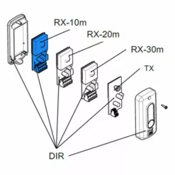 Came Pièce Détachée Carte électronique Rx Dir10 119rir137
