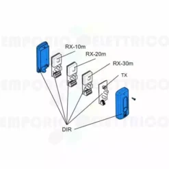 Came Pièce Détachée Boîtier Photocellule Dir 119rir149 -CAME Soldes Boutique 38285539 3