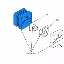 Came Pièce Détachée Boîte Photocellules Delta-se 119rir387