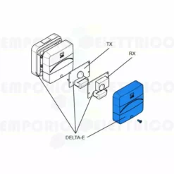 Came Pièce Détachée Paquet De 4 Pcs Couverture Avant Delta-e 88006-0025 -CAME Soldes Boutique 41431737 3