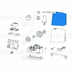 Came Pièce Détachée Couvercle Gris Ral 7040 Bxv 88001-0165 -CAME Soldes Boutique 42061205 3