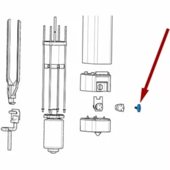 Came Pièce Détachée Clé Serrure Cryptée Ka9233 Stylo-me 88003-0064