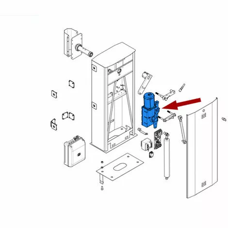 Came Pièce Détachée Motoréducteur G5000 88001-0193 1 Came Pièce Détachée Motoréducteur G5000 88001-0193