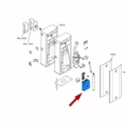 Came Pièce Détachée Boîter Armoire De Commande Zl38 Zl39 Gard 8 119rir238
