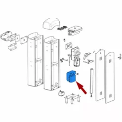 Came Pièce Détachée Groupe Couvercle Transformateur G3000 119rig426