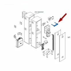 Came Pièce Détachée Butée Mécanique Barrière 2,5-3,2-3,75-4m 119rig059