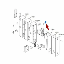 Came Pièce Détachée Groupe Fin De Course Ralentissement Gard 3,25-4 M 119rig040