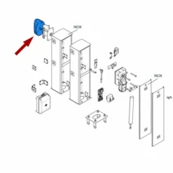 Came Pièce Détachée Couvercle Bride Tige G3250 G3750 119rig325