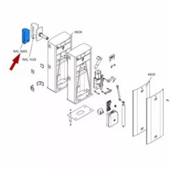 Came Pièce Détachée Bride Fixation Tige Barrière G6500 119rig328