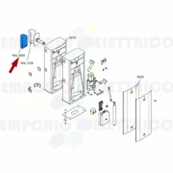 Came Pièce Détachée Bride Fixation Tige Barrière G6500 119rig328 -CAME Soldes Boutique 54816801 3