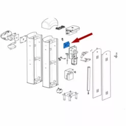 Came Pièce Détachée Butée Mécanique Barrière G4040z G4040iz 119rig334