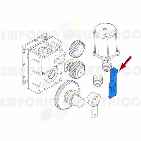 Came Pièce Détachée Groupe Levier Déverrouillage Barrière Gard 119rig046 3 Came Pièce Détachée Groupe Levier Déverrouillage Barrière Gard 119rig046 – Image 3