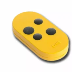 Came Télécommande 4 Canaux 433/868 Code Fixe Jaune Topd4fys 806ts-0103