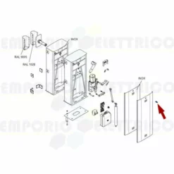 Came Pièce Détachée Groupe Serrure Porte Gard 8 119rig160 -CAME Soldes Boutique 55255612 3