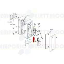 Came Pièce Détachée Groupe Serrure Déverrouillage Gard 119rig060 -CAME Soldes Boutique 55255618 3