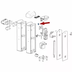 Came Pièce Détachée Micro-interrupteurs Levier Court 10pcs 119rir084