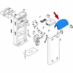 Came Pièce Détachée Capot Barrière Gard 8 119rig135