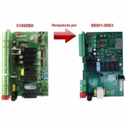 Carte électronique De Commande Came 3199zbk Remplacée Par La 88001-0063