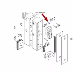 Came Pièce Détachée Pivot Butée Mécanique Gard 2,5-5-6-6,5m 119rig077