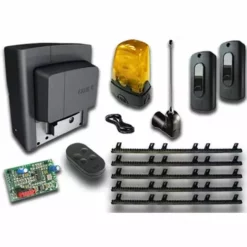 Came Kit Complet Motorisation 801ms-0090 + 5 Mt Crémaillère Nyl Empu2933crem5