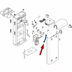 Came Pièce Détachée Levier Transmission Gard 8 119rig138