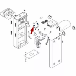 Came Pièce Détachée Groupe Ralentissement Gard 8 119rig141