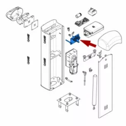 Came Pièce Détachée Butée Mécanique Barrière G4040z G4041z 119rig177