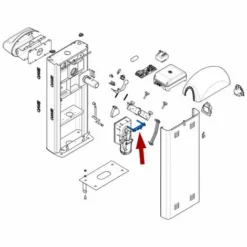 Came Pièce Détachée Butée Mécanique Gard 8 119rig147