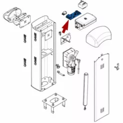 Came Pièce Détachée Carte électronique Zl39ex Gard-ez 3199zl39ex
