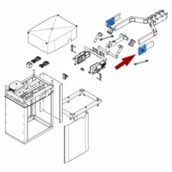 Came Pièce Détachée Plaque De Fixation De L'arbre G12000 119rig112