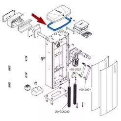 Came Pièce Détachée Couronne éclairage Gt8 2pcs 88003-0125