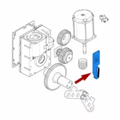 Came Pièce Détachée Groupe Levier Déverrouillage Barrière Gt4 88003-0086