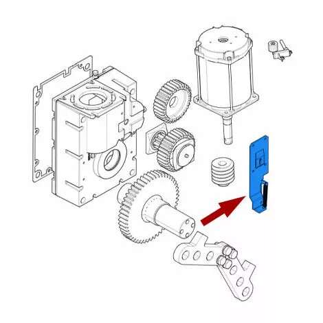 Came Pièce Détachée Groupe Levier Déverrouillage Barrière Gt4 88003-0086 1 Came Pièce Détachée Groupe Levier Déverrouillage Barrière Gt4 88003-0086
