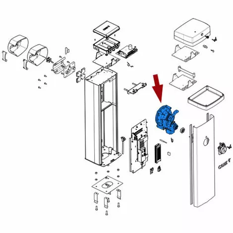 Came Pièce Détachée Motoréducteur Barrière Gpx40 88003-0048 1 Came Pièce Détachée Motoréducteur Barrière Gpx40 88003-0048