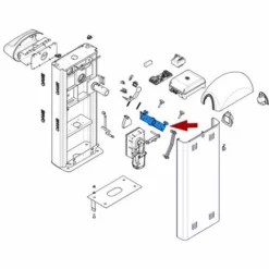Came Pièce Détachée Groupe Levier Réglage Tige Gard 8 119rig164
