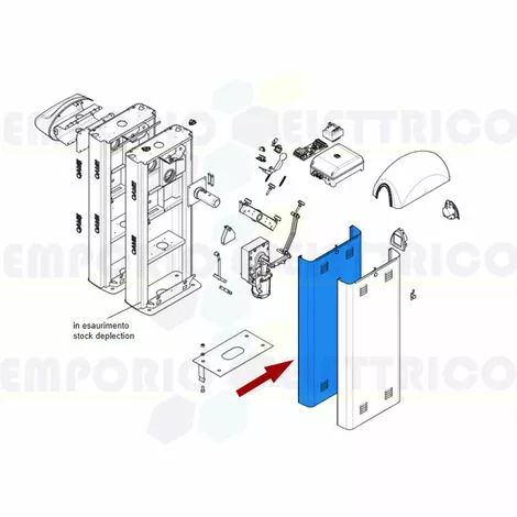 Came Pièce Détachée Porte Caisson En Inox Gard 8 119rig151 3 Came Pièce Détachée Porte Caisson En Inox Gard 8 119rig151 – Image 3