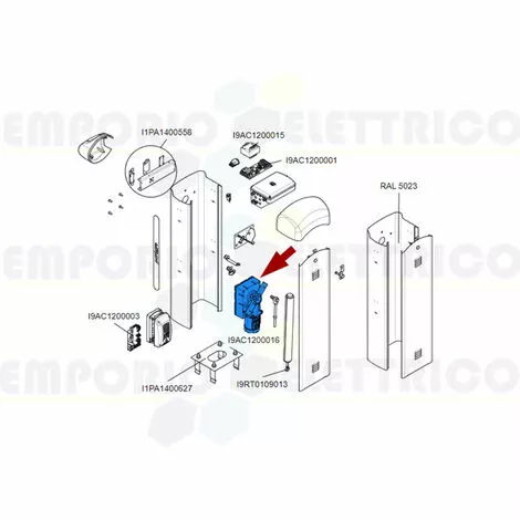 Came Pièce Détachée Motoréducteur G4040ezt Z32 88003-0056 3 Came Pièce Détachée Motoréducteur G4040ezt Z32 88003-0056 – Image 3