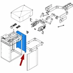 Came Pièce Détachée Côté Caisson Côté Déverrouillage G12000 119rig107