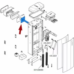 Came Pièce Détachée Arbre Déplacement Tige Gt8 88003-0099