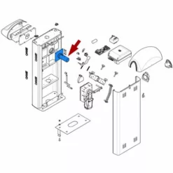 Came Pièce Détachée Arbre Déplacement Tige Gard 8 119rig163