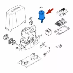 Came Pièce Détachée Groupe Moteur Bkv Réversible 88001-0267