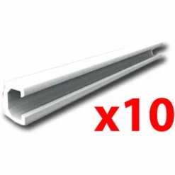 Came Profil En Aluminium L=2 M (paquet De 10 Pcs) 806ed-0163