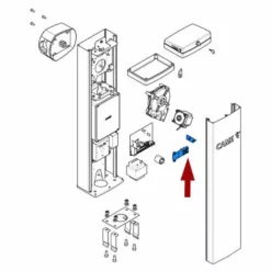 Came Pièce Détachée Bras Fixe Gpt40ags 88003-0033