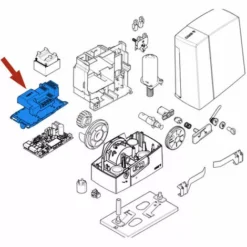 Came Pièce Détachée Base Et Couvercle Carte Zbc1 88001-0262