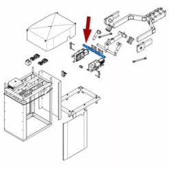 Came Pièce Détachée Arbre Déplacement Tige G12000 119rig113