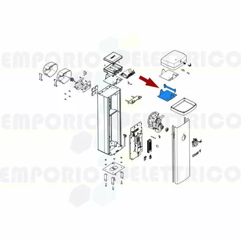 Came Pièce Détachée Levier Déverrouillage Couvercle Gpx40 88003-0066 3 Came Pièce Détachée Levier Déverrouillage Couvercle Gpx40 88003-0066 – Image 3